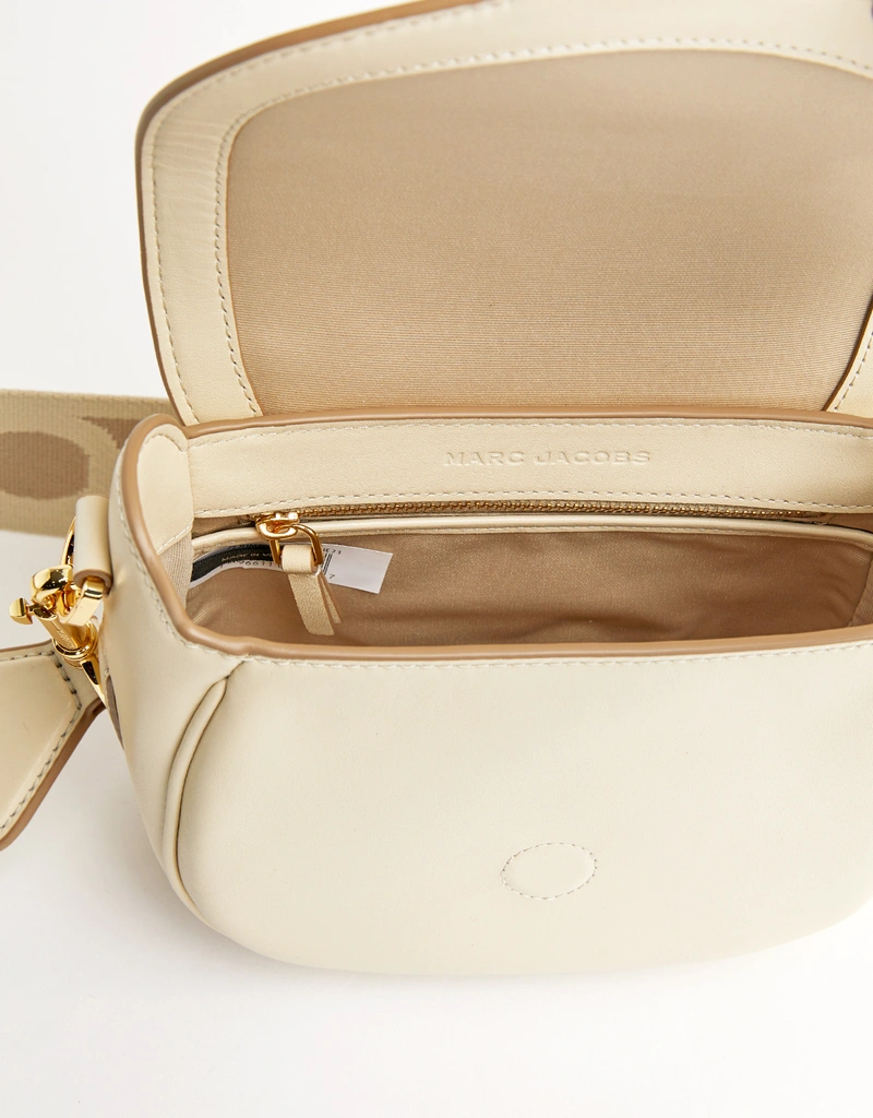 Marc Jacobs The Leather Covered J Marc Saddle Bag (ショルダー 