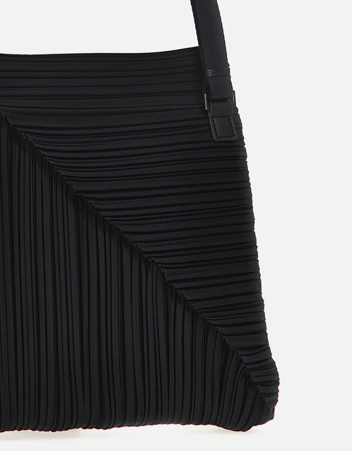 Pleats Please Issey Miyake Diagonal Pleats Bag Shoulder Bag  