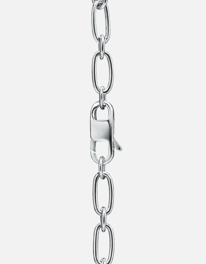 Tiffany & Co. Tiffany 1837 Small Sterling Silver Double Lock