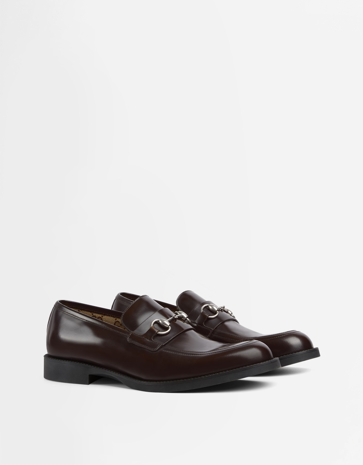 gucci mens brown dress shoes Gucci Horsebit Loafers Brown, 41 - BOPF