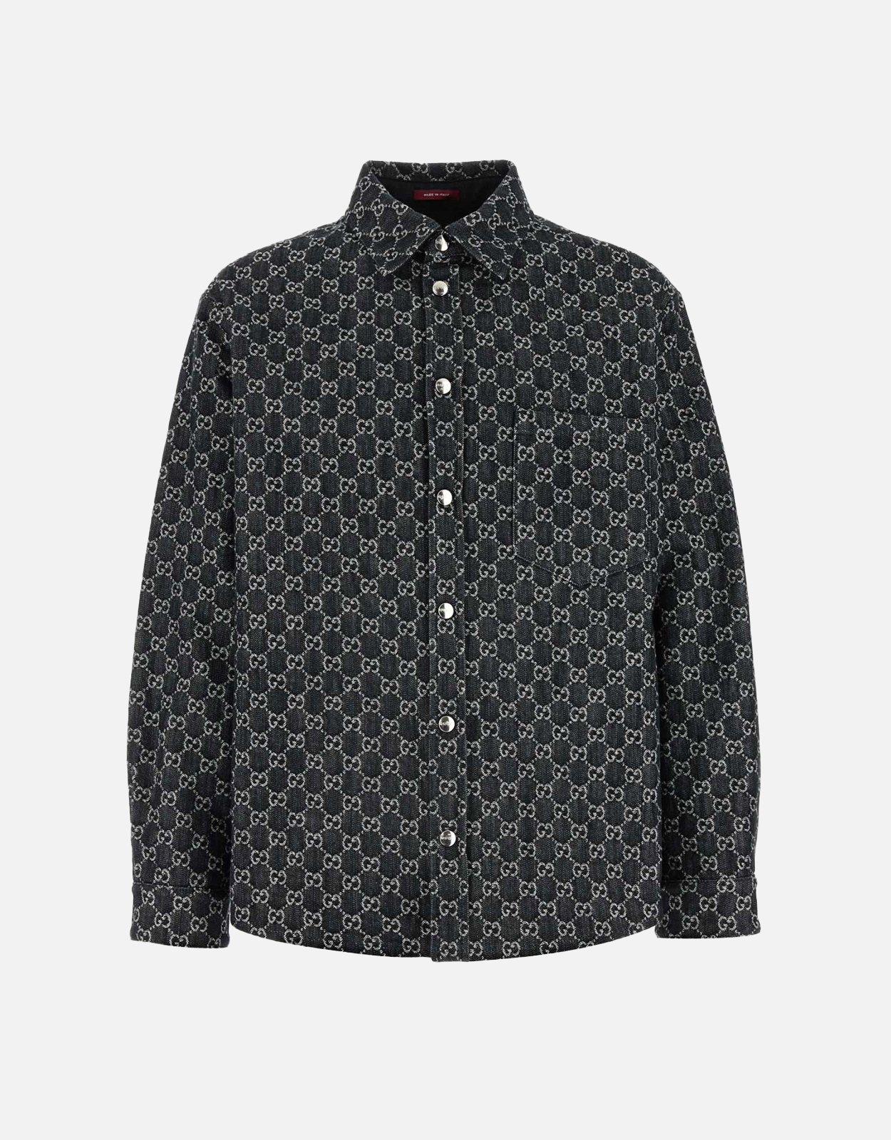 GUCCI ダークデニム 長袖シャツ 38 3913116.jpg