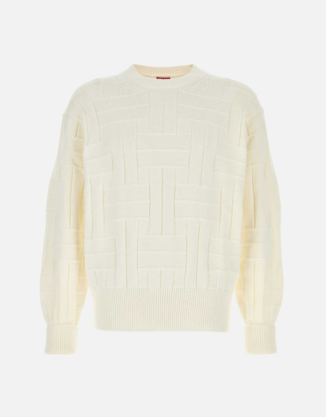 Kenzo Men's Cotton Embroidery Relax Fit Sweater - S　ケンゾー メンズ コットン刺繍 リラックスフィット セーター - S Kenzo
