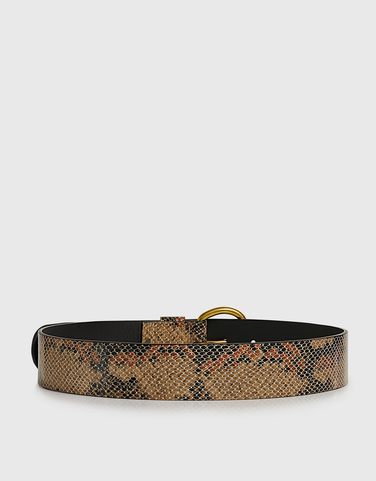 Rachel Comey Cowhide Estate Snake-print Thin Belt (Belts)