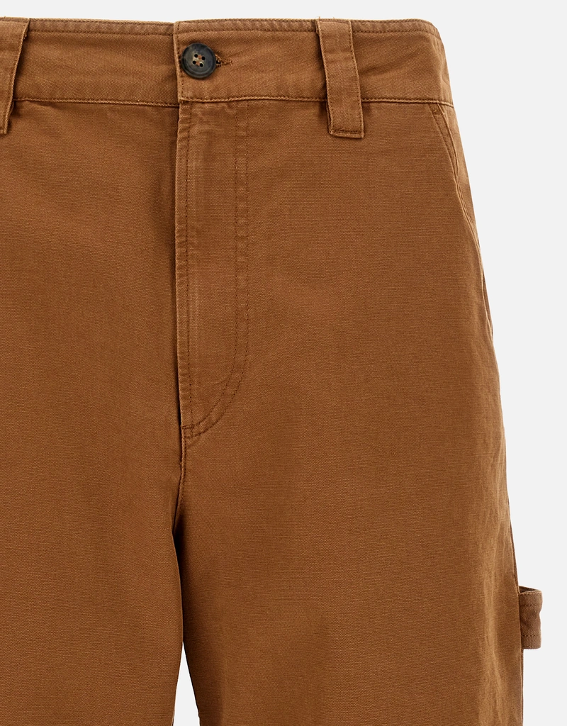 パンツ 90s A.P.C. wide pants made in France A.P.C. Unisex Fergus Canvas Wide-Leg Pants () IFCHIC.COM