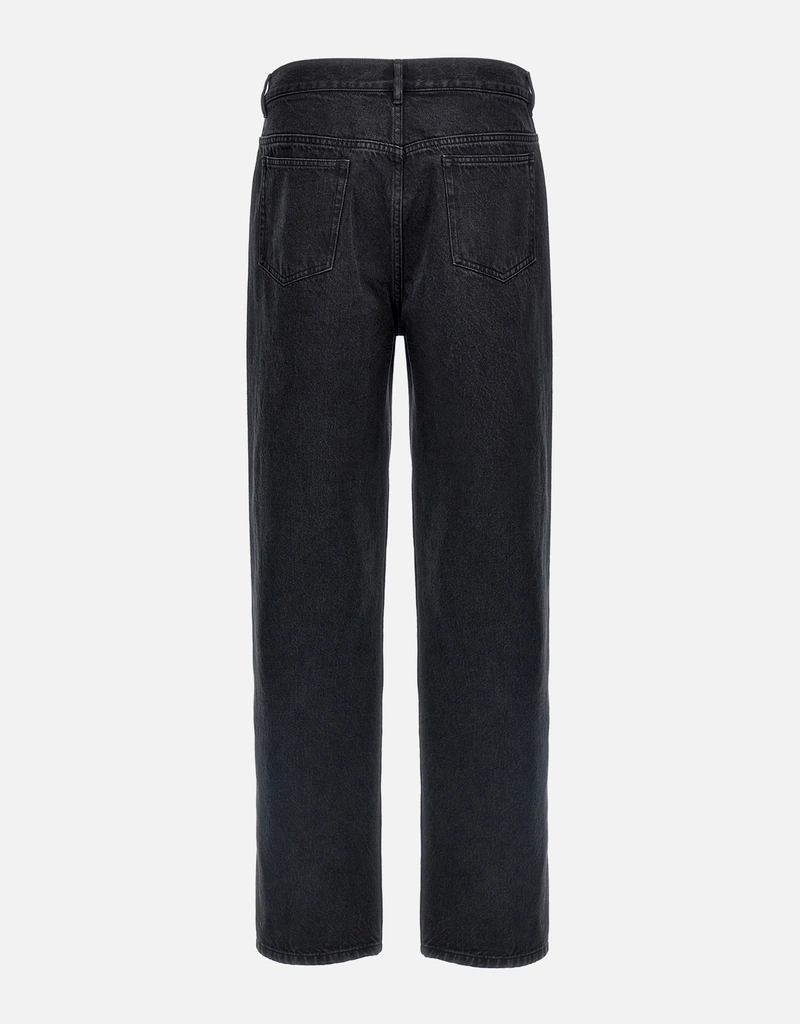 A.P.C. 限定ブラックデニム　JEAN FAIRFAX ワイドレッグ A.P.C. - Fairfax Wide-Leg Jeans - Black A.P.C.
