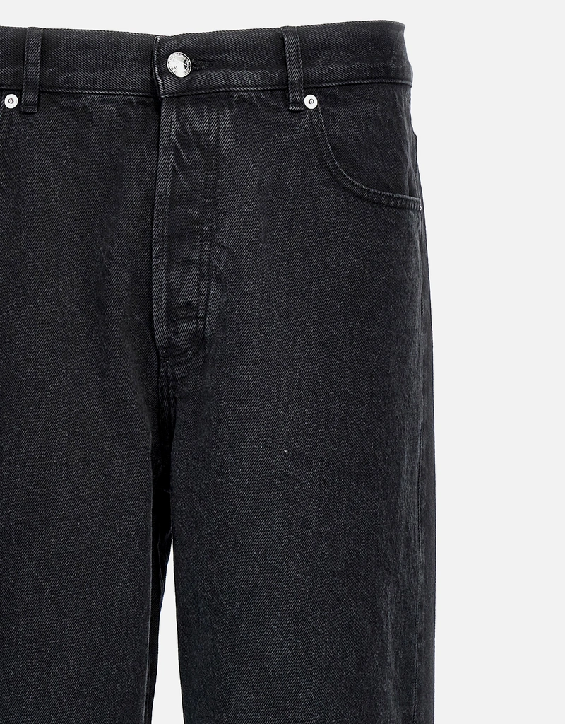 A.P.C. 限定ブラックデニム　JEAN FAIRFAX ワイドレッグ A.P.C. - Fairfax Wide-Leg Jeans - Black A.P.C.