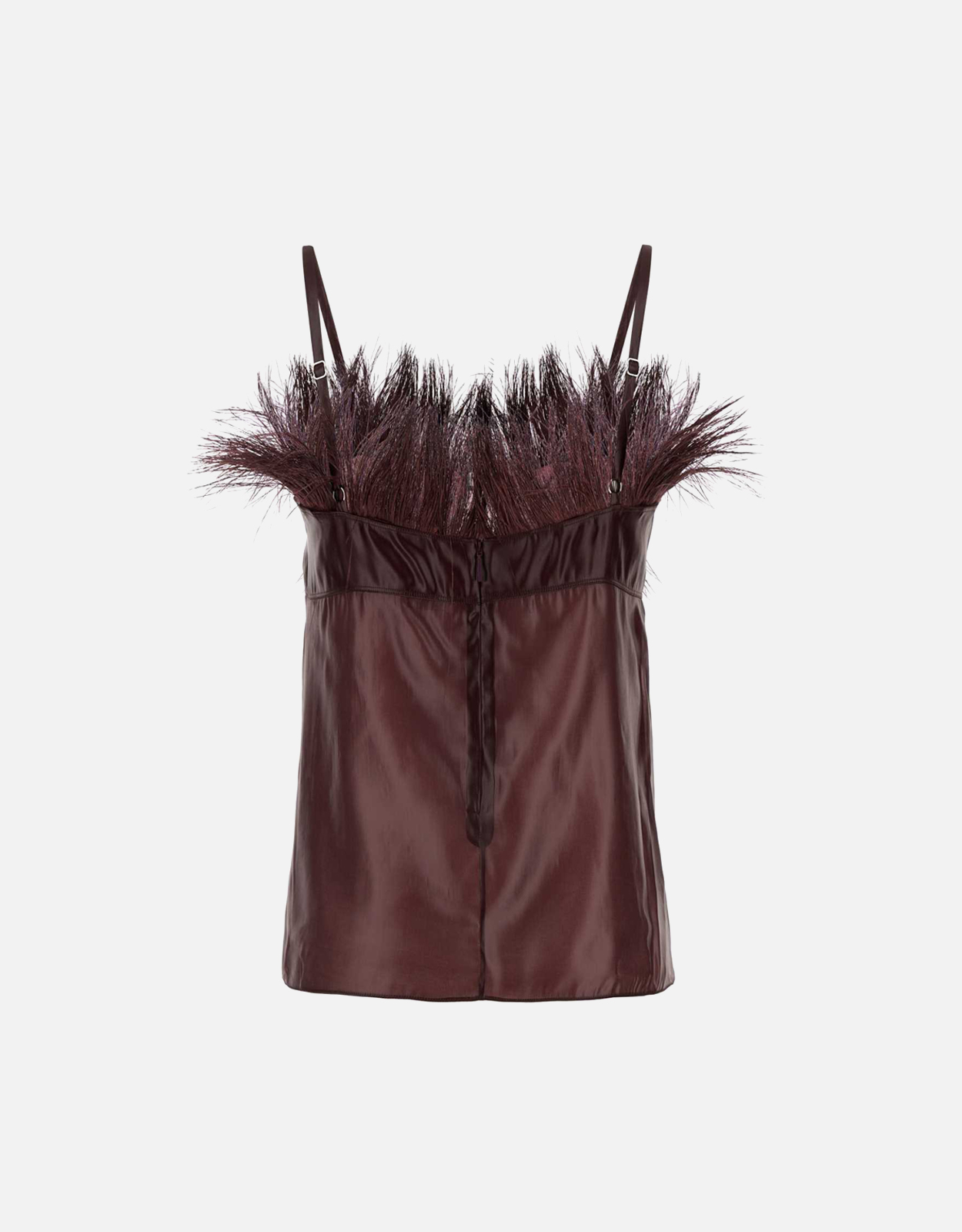 Salvatore Ferragamo Nylon Blend Thin Strap Top () IFCHIC.COM