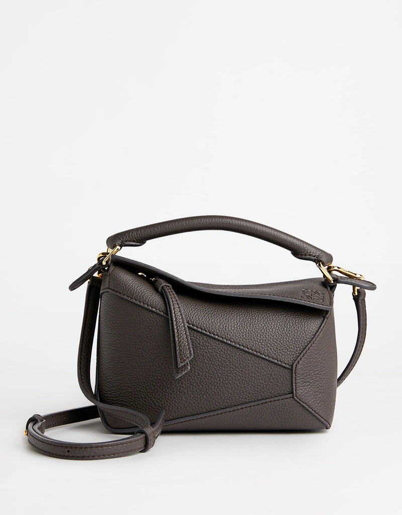 ボディスパ Loewe Puzzle Mini Soft Grained Calfskin Crossbody Handbag