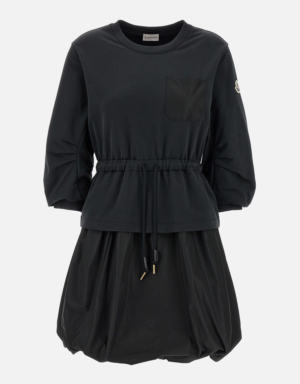 MONCLER Moncler Crew Neck Midi Dress - M　モンクレール クルーネック ミディドレス - M