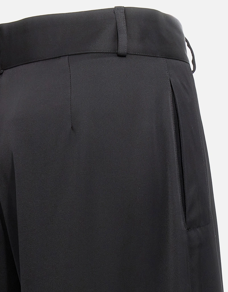 Jil Sander Silk Blend Wide Leg Pants () IFCHIC.COM