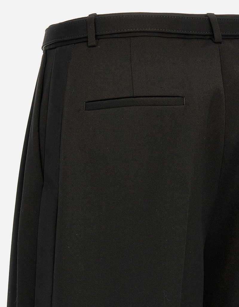 Jil Sander Wool Wide And Straight Leg Pants () IFCHIC.COM