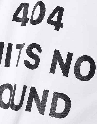 404 Limits Not Found 標語T恤