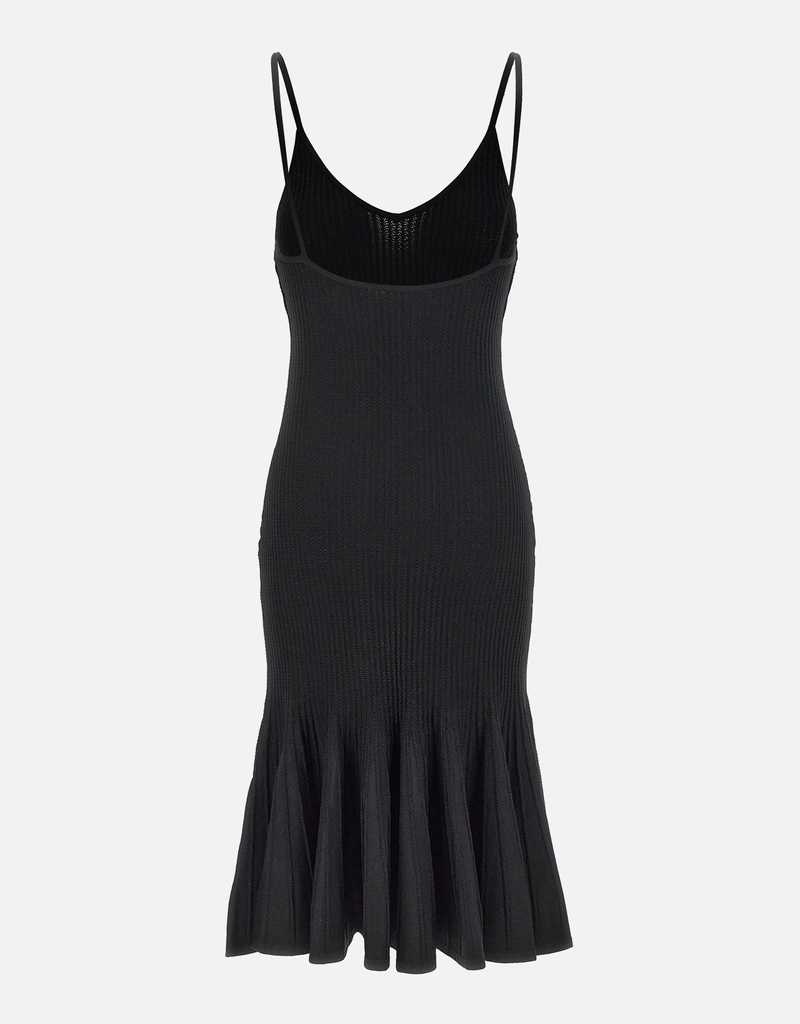 knee length dresses for ladies Khaite Coast Dress in Gold - Gold Designer Dress