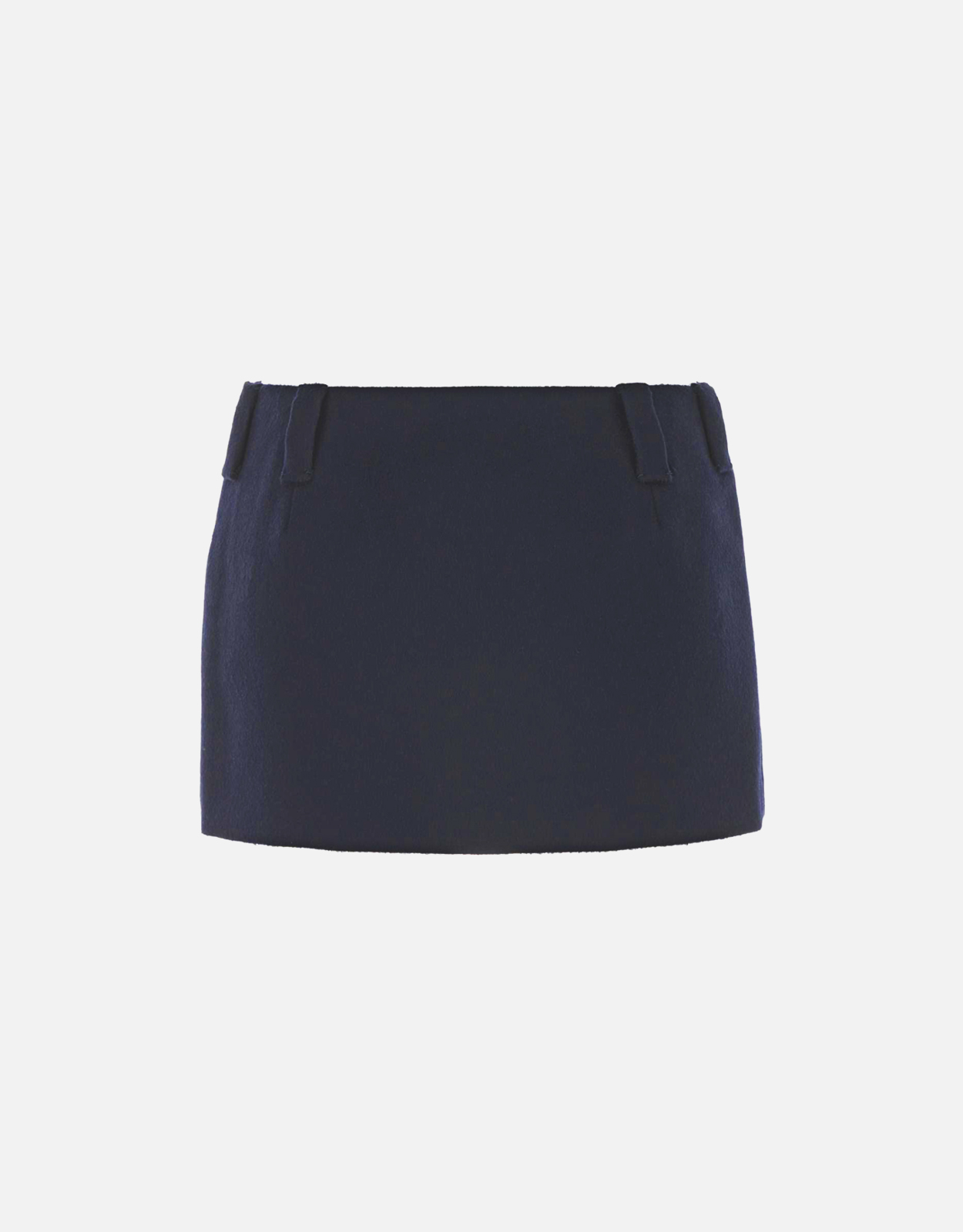Miu Miu Wool Blend Mini Skirt () IFCHIC.COM