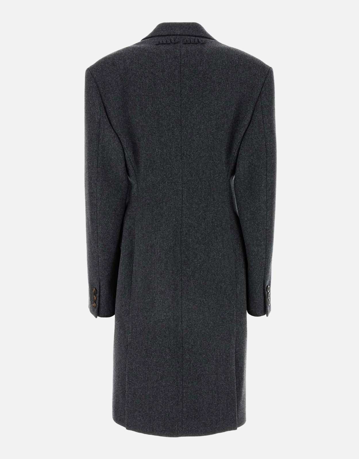 Miu Miu Wool Single-Breasted Coat () IFCHIC.COM
