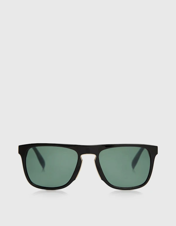 Tinted Lens Square Sunglasses