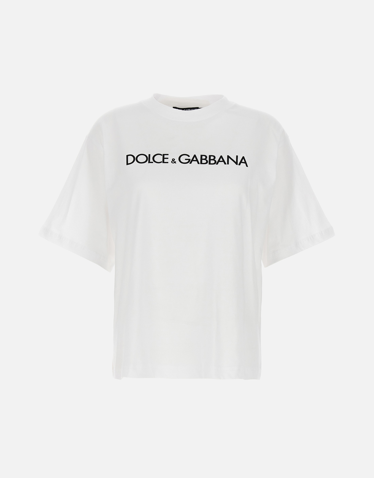 Dolce & Gabbana Cotton Logo Print T-Shirt () IFCHIC.COM