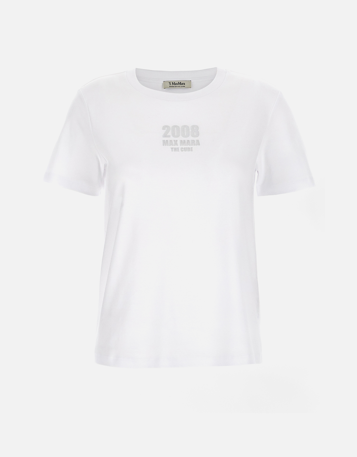 S Max Mara Quieto Cotton Short-Sleeved T-Shirt () IFCHIC.COM