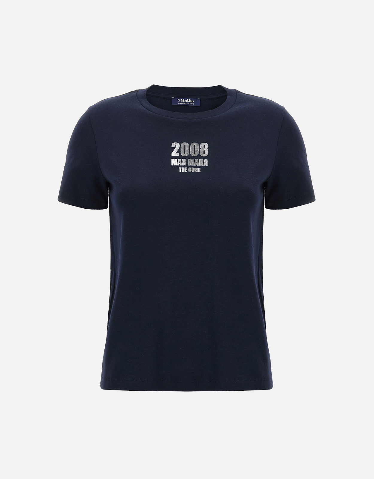 S Max Mara Quieto Cotton Short-Sleeved T-Shirt () IFCHIC.COM