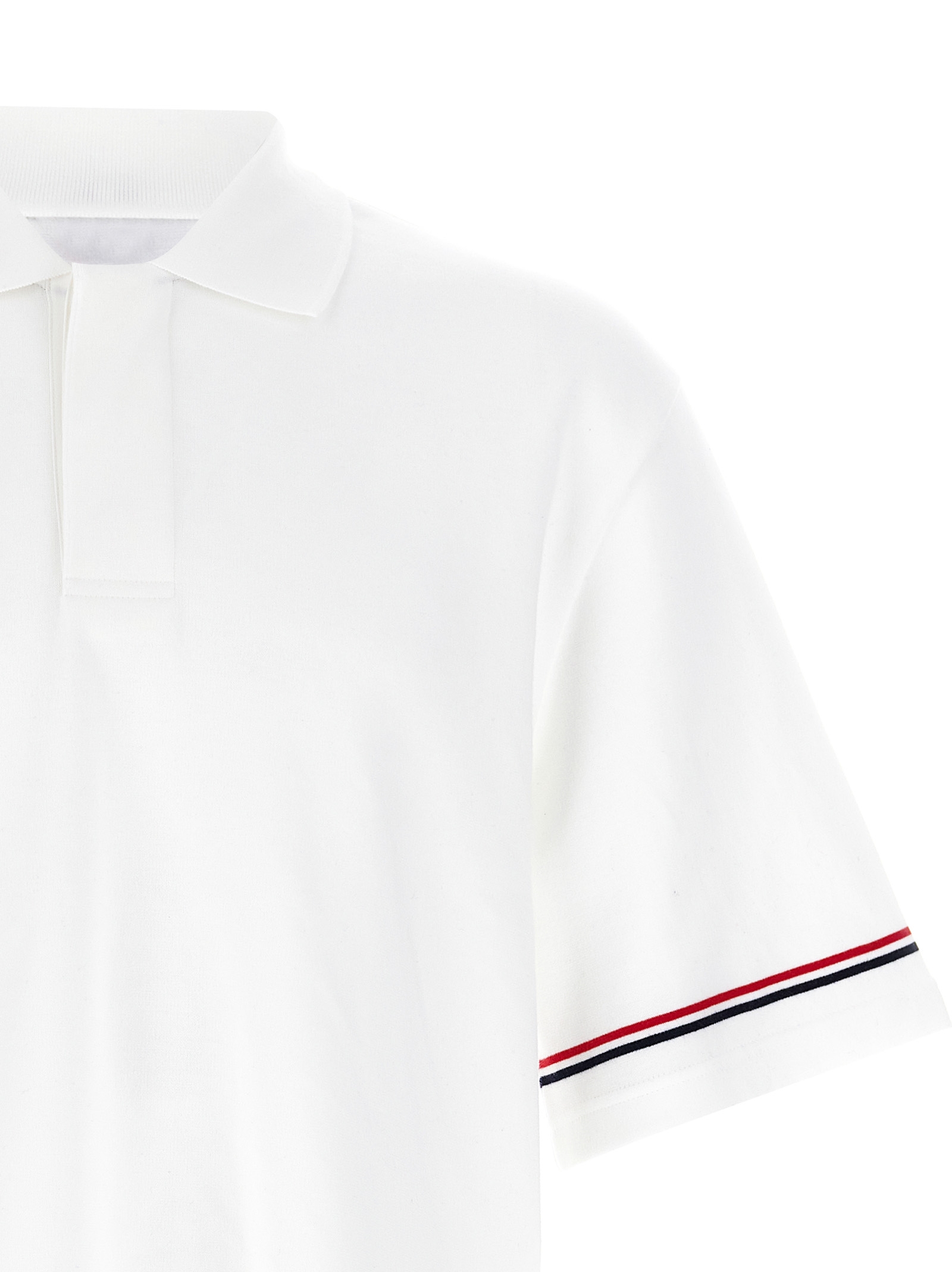 Thom Browne Men's Rugby Cotton Polo Shirt () IFCHIC.COM