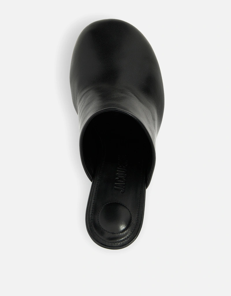 Jacquemus Les Mules Bisou Lamb Leather High-Heeled Mules () IFCHIC.COM