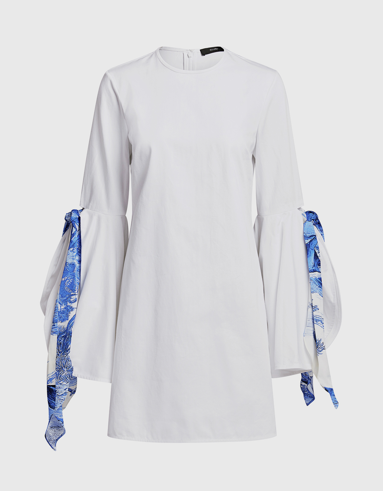 ellery shirt dress Ellery Double Helix Cotton Shirt Dress In Blue - 30% Off