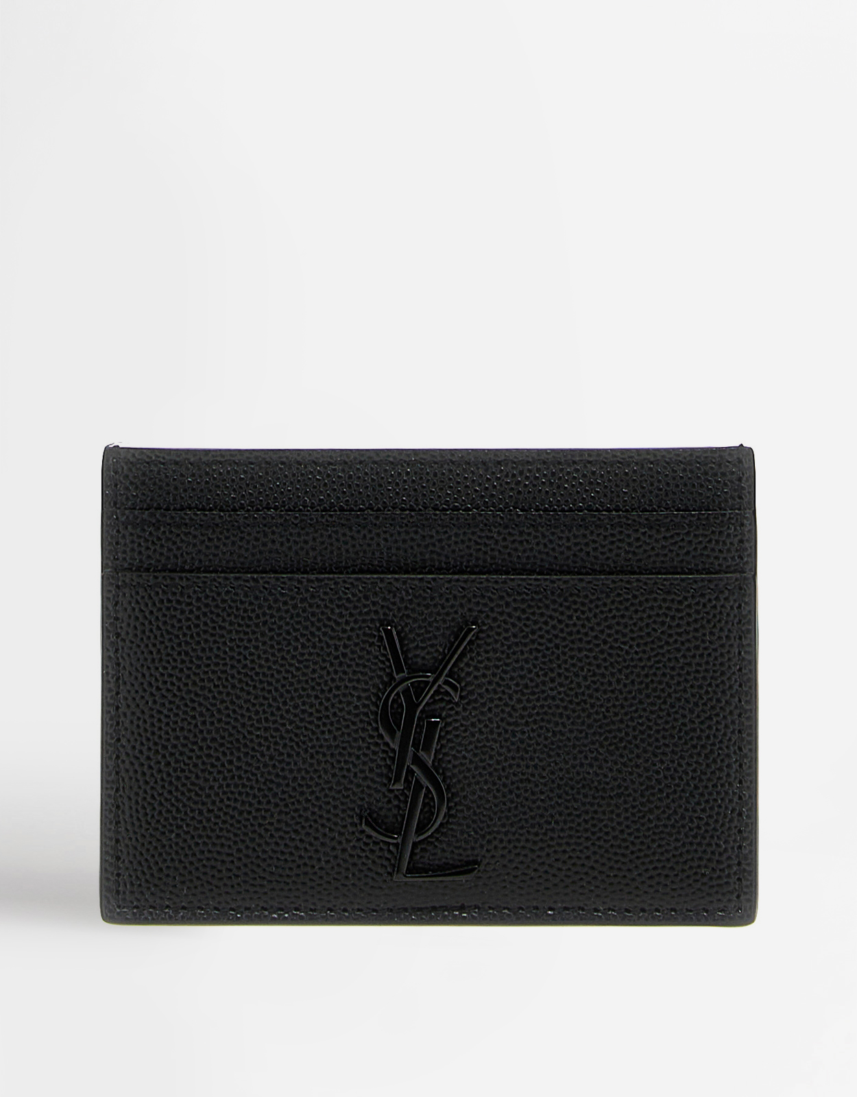 Saint Laurent Saint Laurent Men's Cassandre Grain Calfskin Cardholder　サンローラン メンズ カサンドル グレイン カーフスキン カードホルダー