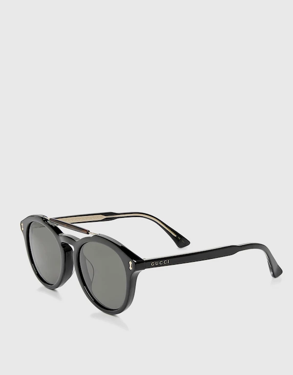 Gucci 玳瑁貓眼框太陽眼鏡