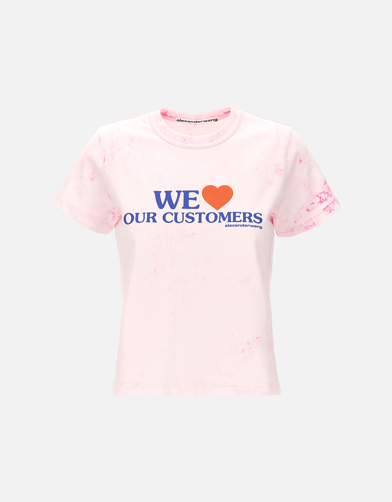 Alexander Wang Cotton Printed Tie-Dye-Effect T-Shirt (トップス