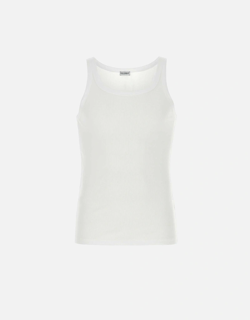 Dolce & Gabbana Men's Cotton Ribbed Tank Top () IFCHIC.COM