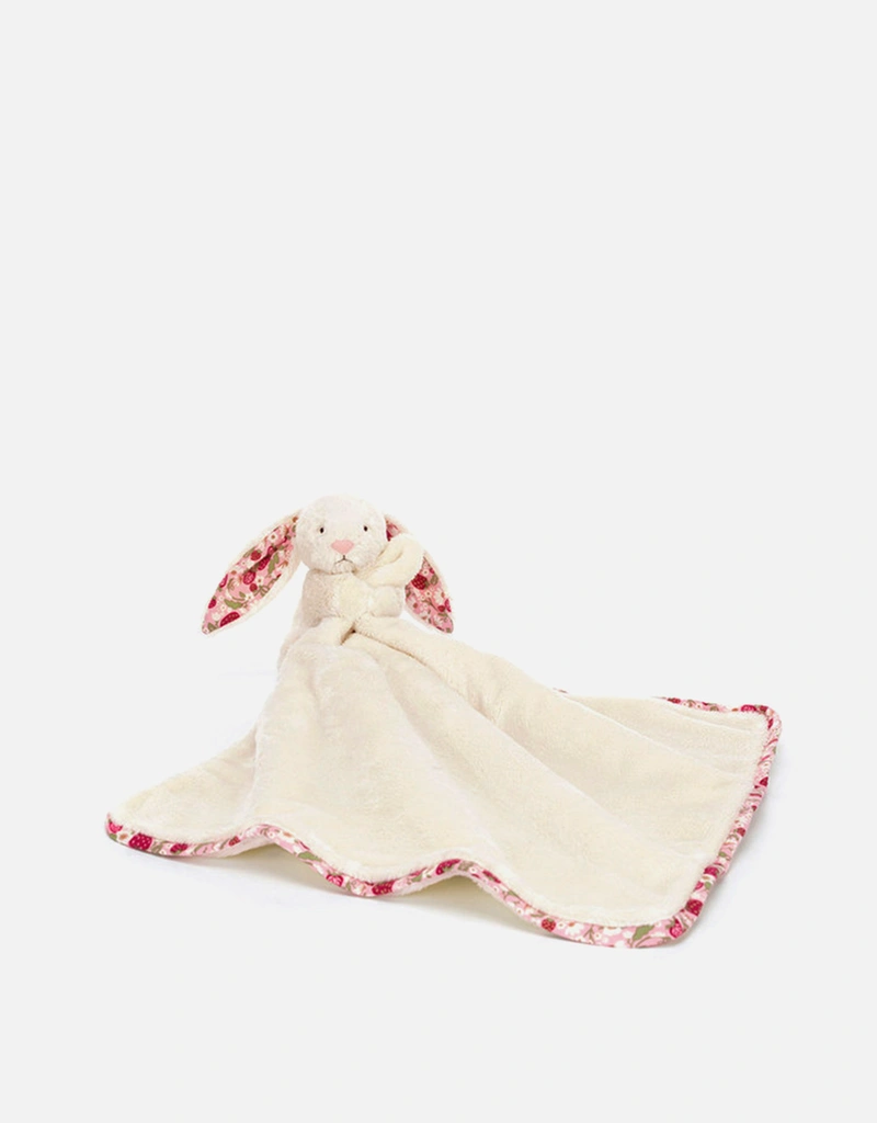 Jellycat Blossom Cream Berry Bunny Soft Toy Soother () IFCHIC.COM