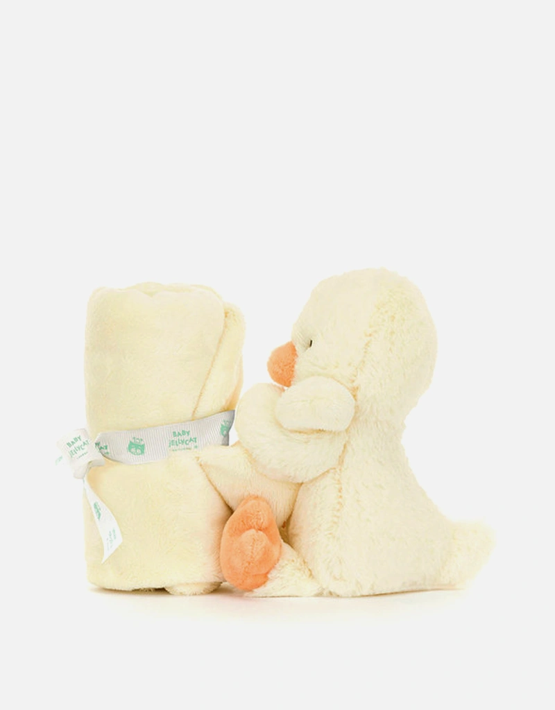 Jellycat Bashful Duckling Soft Toy Soother () IFCHIC.COM