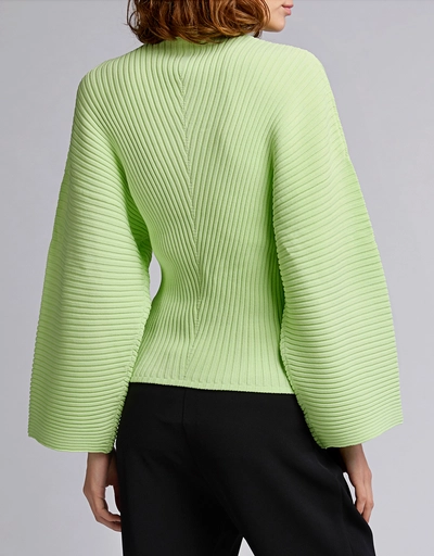 Rayniel Ribbed-knit Sweater