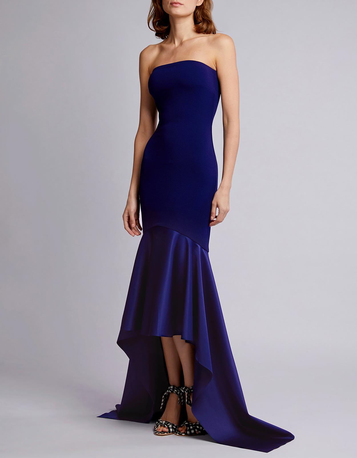 Solace London Kerama Strapless Crepe 