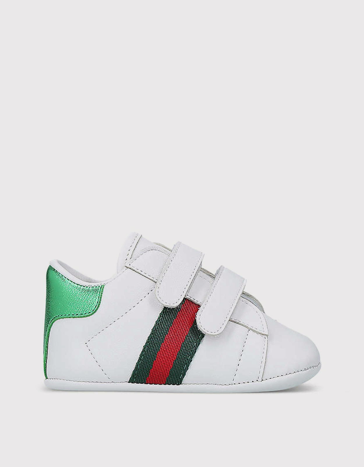 Gucci Baby Ace Leather Sneaker 0-9M IFCHIC.COM