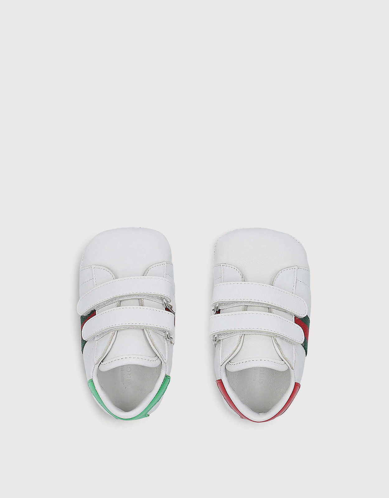 Gucci Kids Baby Ace Leather Sneaker 0-9M (Baby,Shoes) 