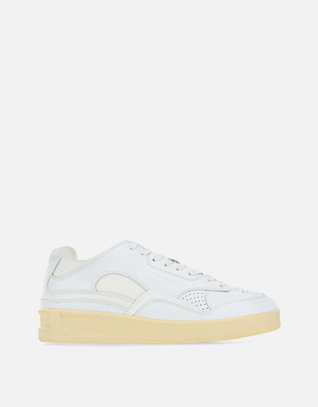 Jil Sander Jil Sander Leather Lace-Up Sneakers - IT 35　ジル サンダー レザー レースアップ スニーカー - IT 35