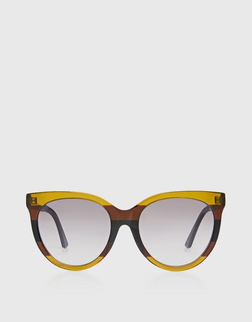 gucci colorblock sunglasses