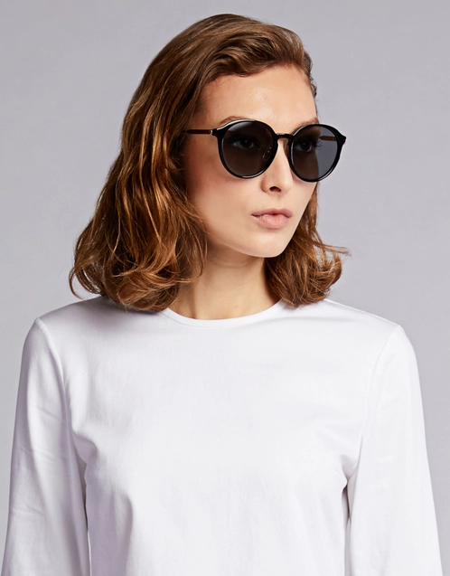 Round Frame Sunglasses 