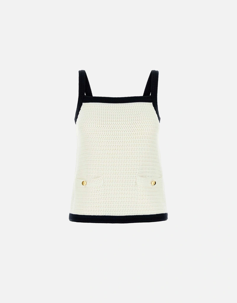 Gucci Cotton Crochet Tank Top () IFCHIC.COM