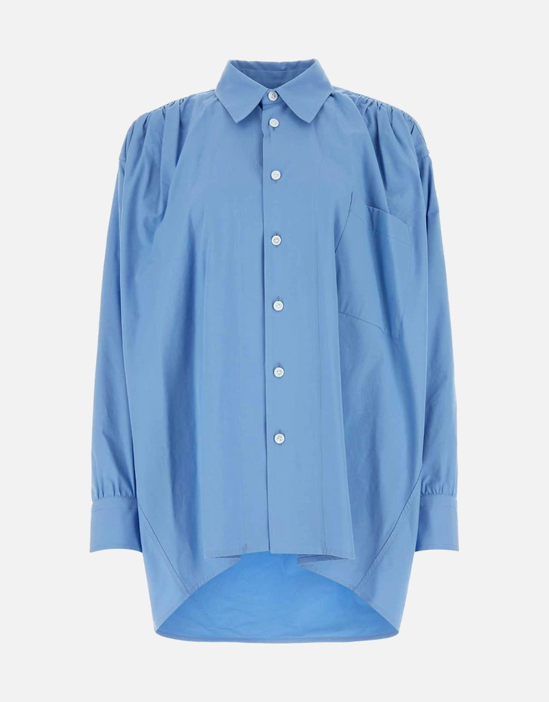 Bottega Veneta Cotton Blend Long-Sleeved Shirt () IFCHIC.COM