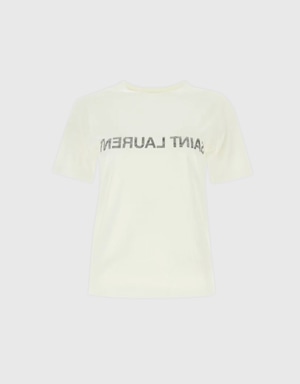 Saint Laurent SS15 スター　Tシャツ Damen T-Shirt