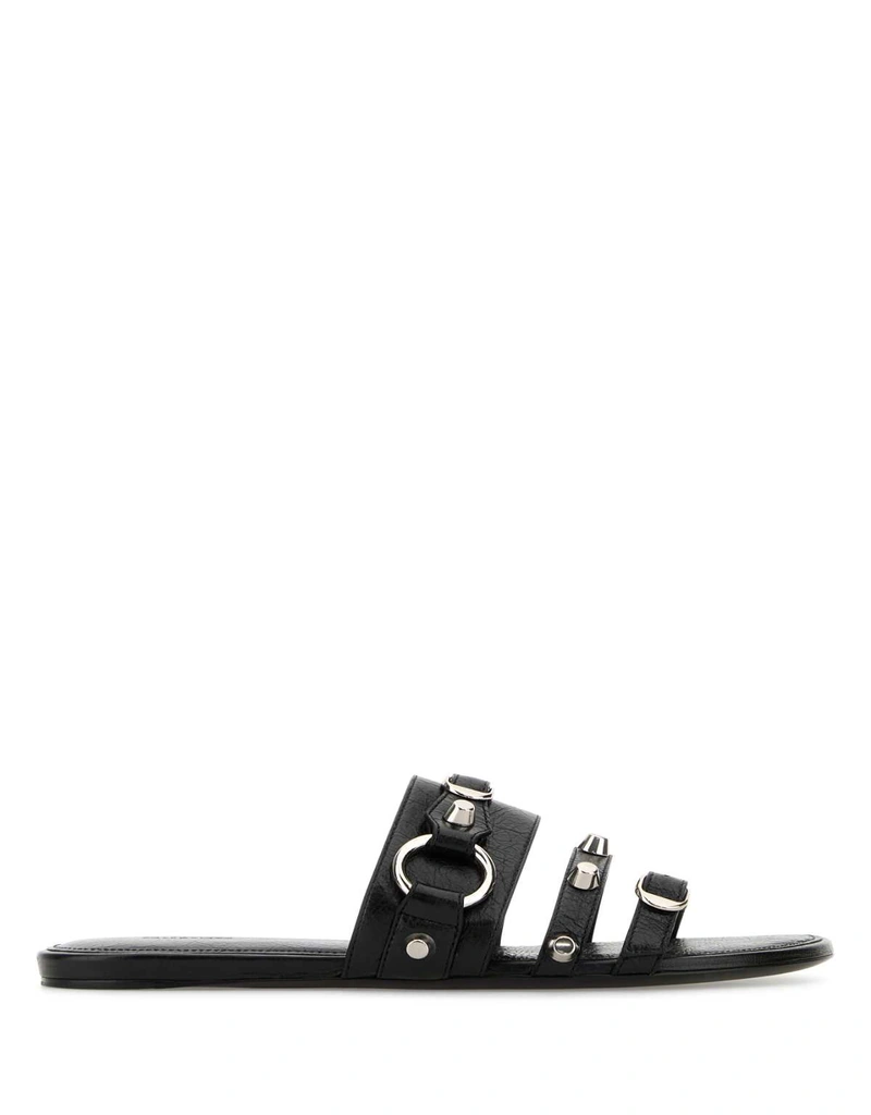 Balenciaga City Lamb Leather Slippers () IFCHIC.COM