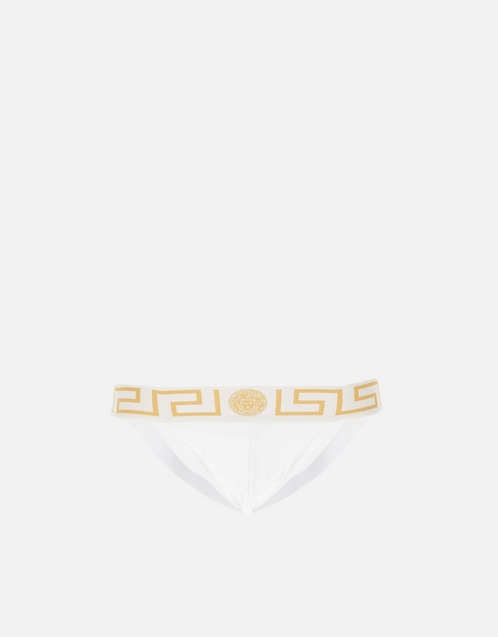 Versace 男性用ストレッチコットンジョックストラップ () IFCHIC.COM