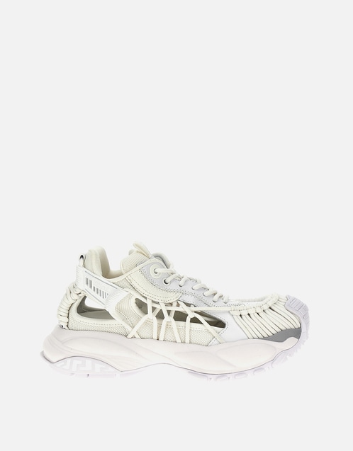 Versace Mercury M_VS_01 Calfskin Leather Low Top Sneakers