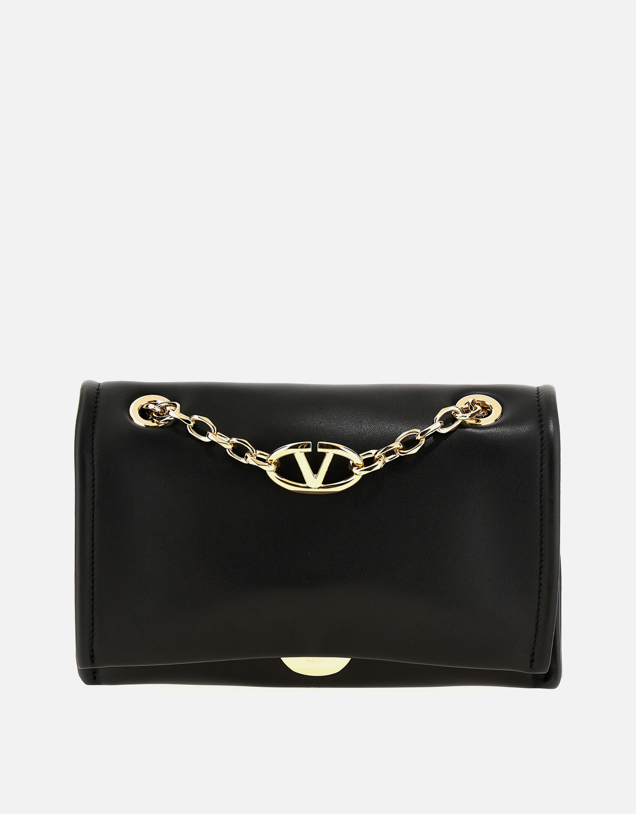 Valentino Garavani Vlogo Lamb Leather Chain Shoulder Bag () IFCHIC.COM