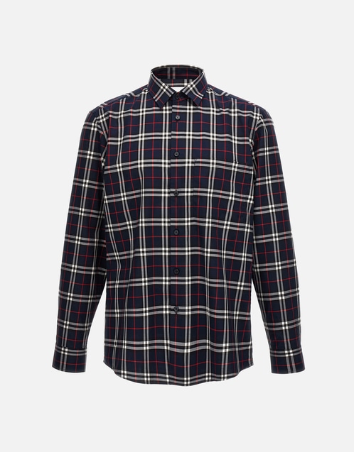 Burberry Men's Cotton Check Shirt () IFCHIC.COM