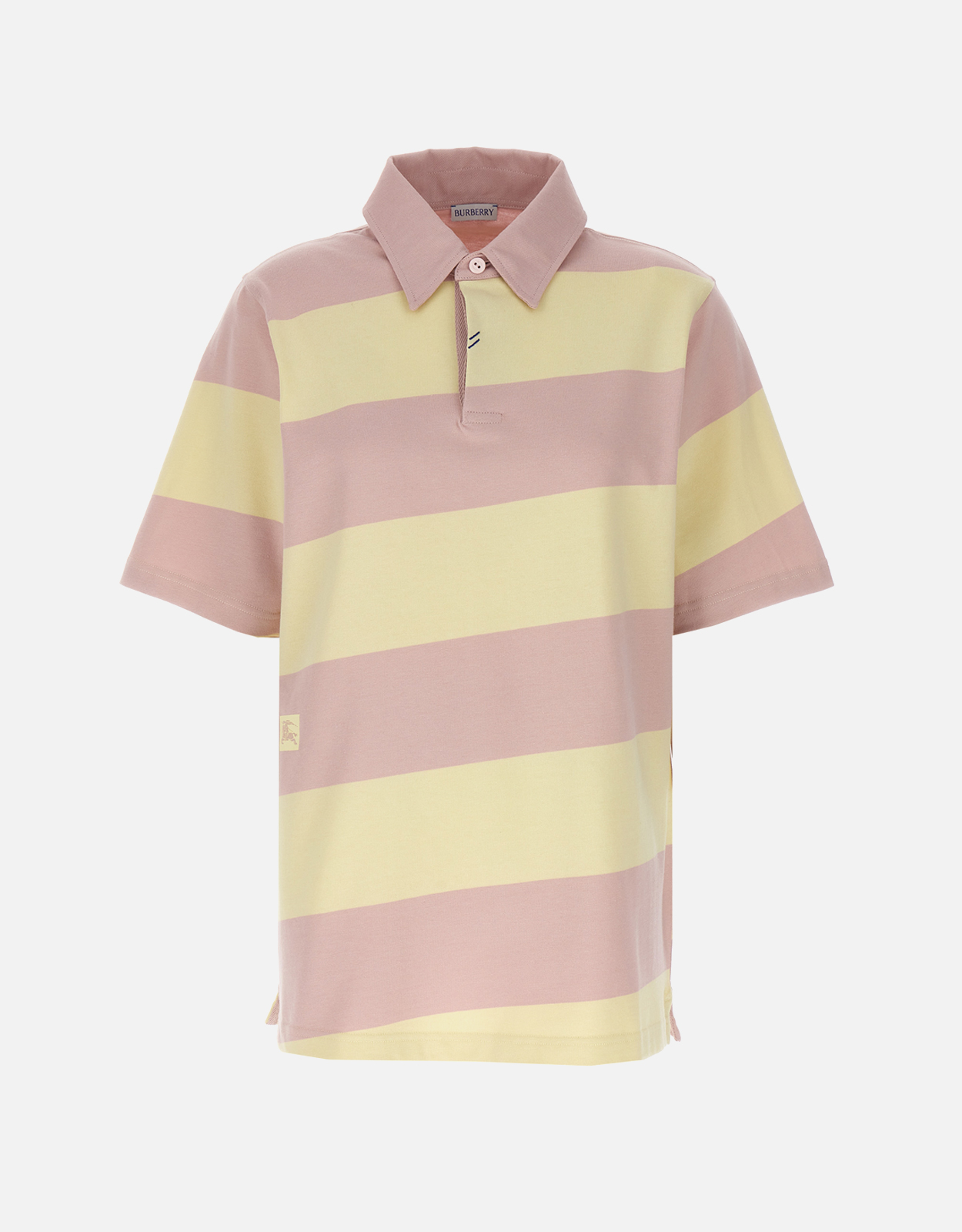 Burberry Striped Logo Polo Shirt () IFCHIC.COM