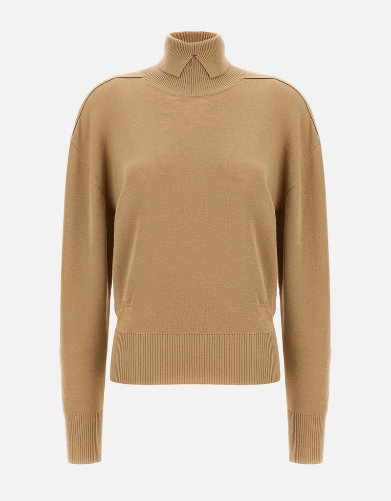 Burberry Wool Turtle-Neck Sweater () IFCHIC.COM