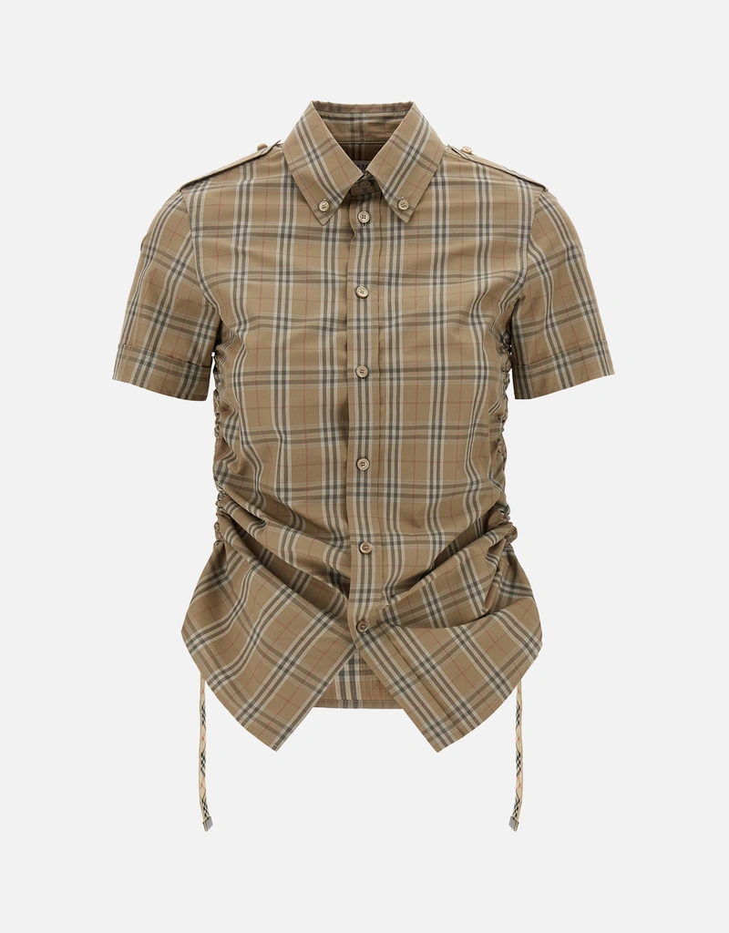 Burberry Cotton Check Shirt () IFCHIC.COM